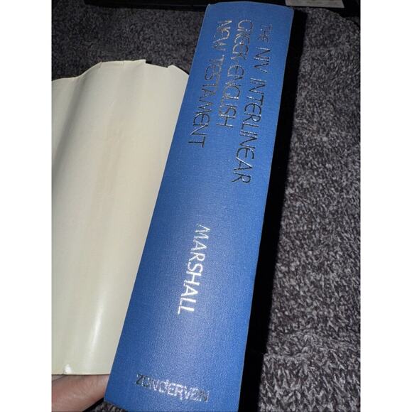 The New International Version Interlinear Greek-English New Testament NIV HB DJ - Picture 9 of 16